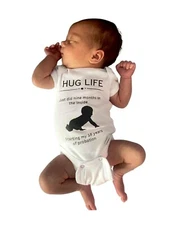 Hug Life Cute Baby Onesie