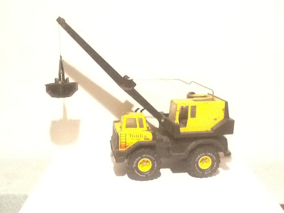 Vintage Mighty Tonka Turbo Diesel Crane Bucket Truck T38 | eBay