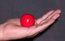 MAGIC TRICK & ILLUSION - DIMINISHING BILLIARD BALLS - WOODEN & RED COLOR 