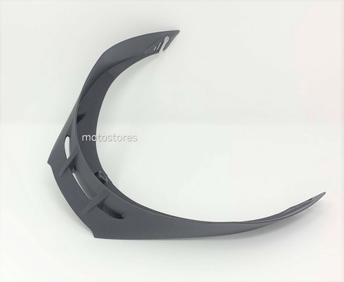 Spoiler biplano lungo nero opaco + viti metallo pista gp gp-r corsa agv |  eBay