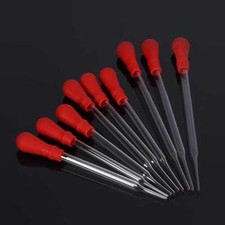 Ingrosso 90mm-200mm Trasferimento Pipette Contagocce Vetro con Testa in Gomma Labware