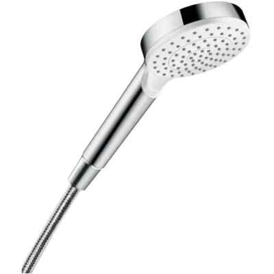 hansgrohe Crometta 1jet Handbrause 26331400 weiß chrom, Brausekopf, Duschkopf