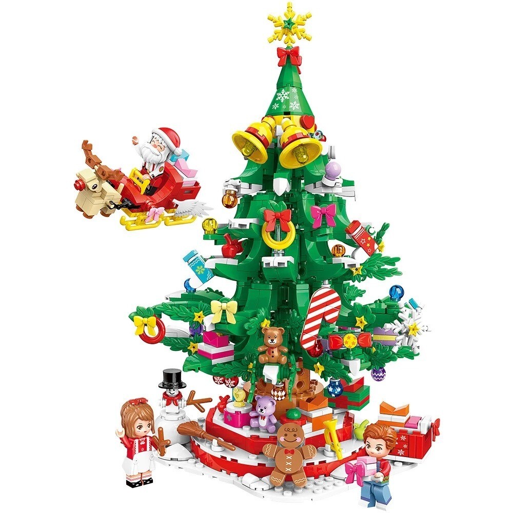 QMAN KEEPPLEY BLOCKS K29801 MERRY CHRISTMAS WONDER CHRISTMAS TREE