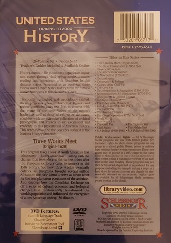 United States History Origins to 2000 Three Worlds Meet Origins-1620 - Picture 3 of 3