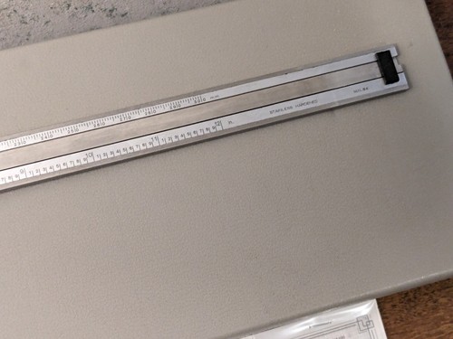 MITUTOYO 12 Inch DIAL CALIPER NO 505-645-50 w/ CASE - Picture 4 of 7