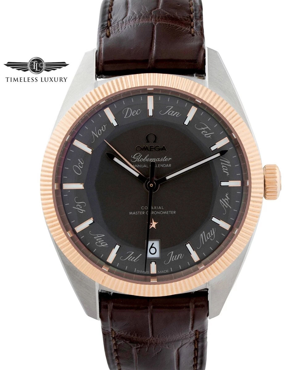OMEGA Constellation Globemaster Annual Calendar 130.23.41.22.06.001 Box &  Cards | eBay