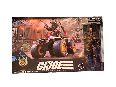 G.I. Joe Classified Series 137 Tiger Force Wreckage Tiger Paw (Ready to ship)  