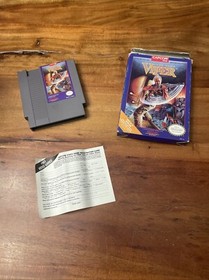 Nintendo NES Code Name Viper Capcom Vintage Video Game Box Manual.