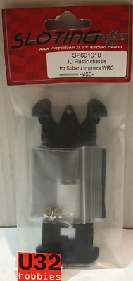 Sloting Plus SP601010 Chassis 3D Kunststoff Subaru WRC In Linie MSC
