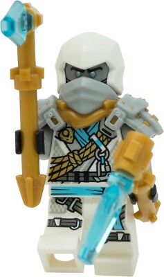 LEGO Ninjago Dragons Rising Season 2: Zane Climber Minifigure with Weapons