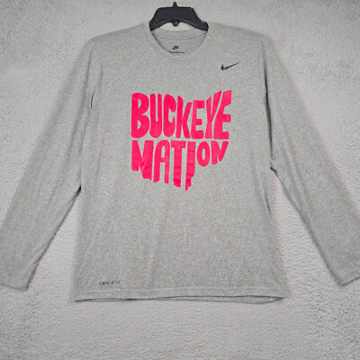 ohio state nike dri fit long sleeve