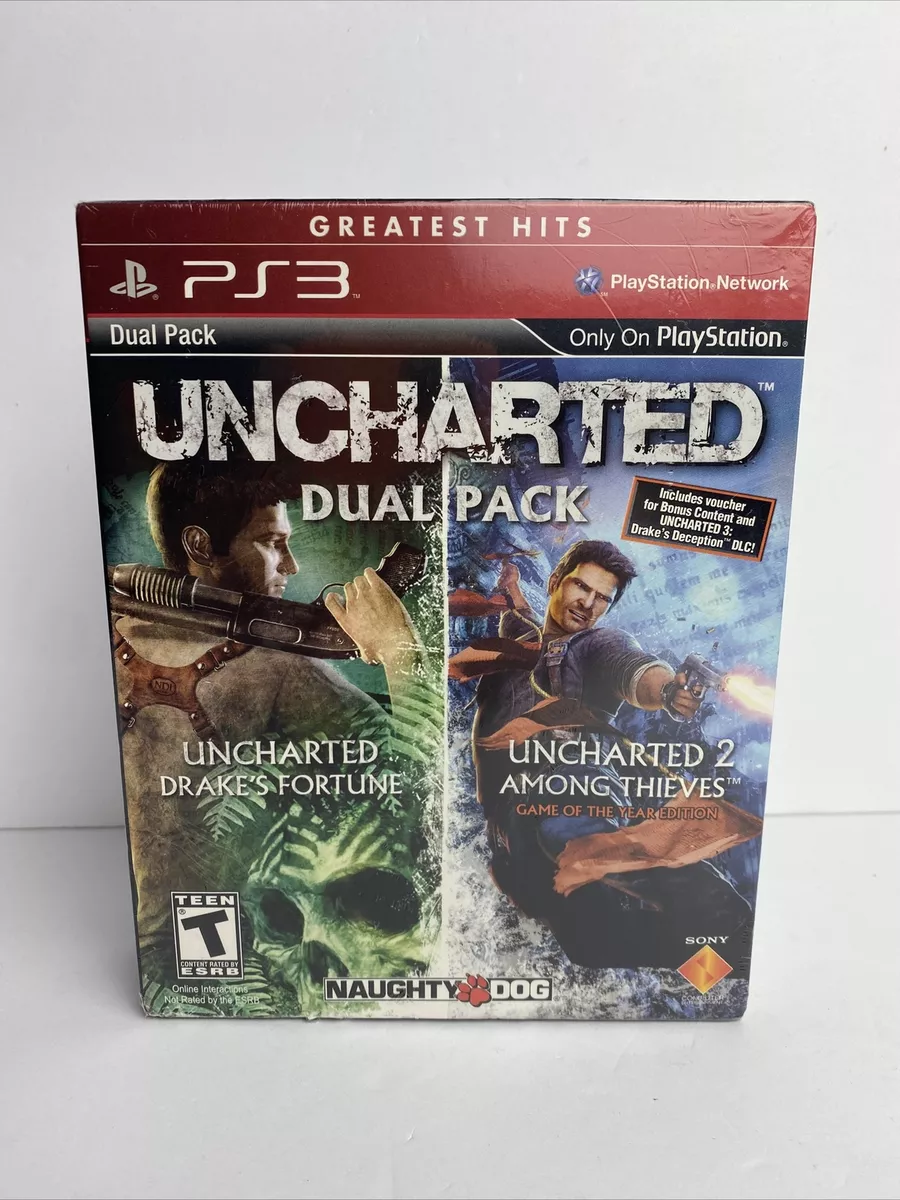  UNCHARTED Greatest Hits Dual Pack - Playstation 3