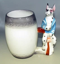 Vintage Enesco Bar Hounds BO' SUN Great Dane Mug Beer Stein