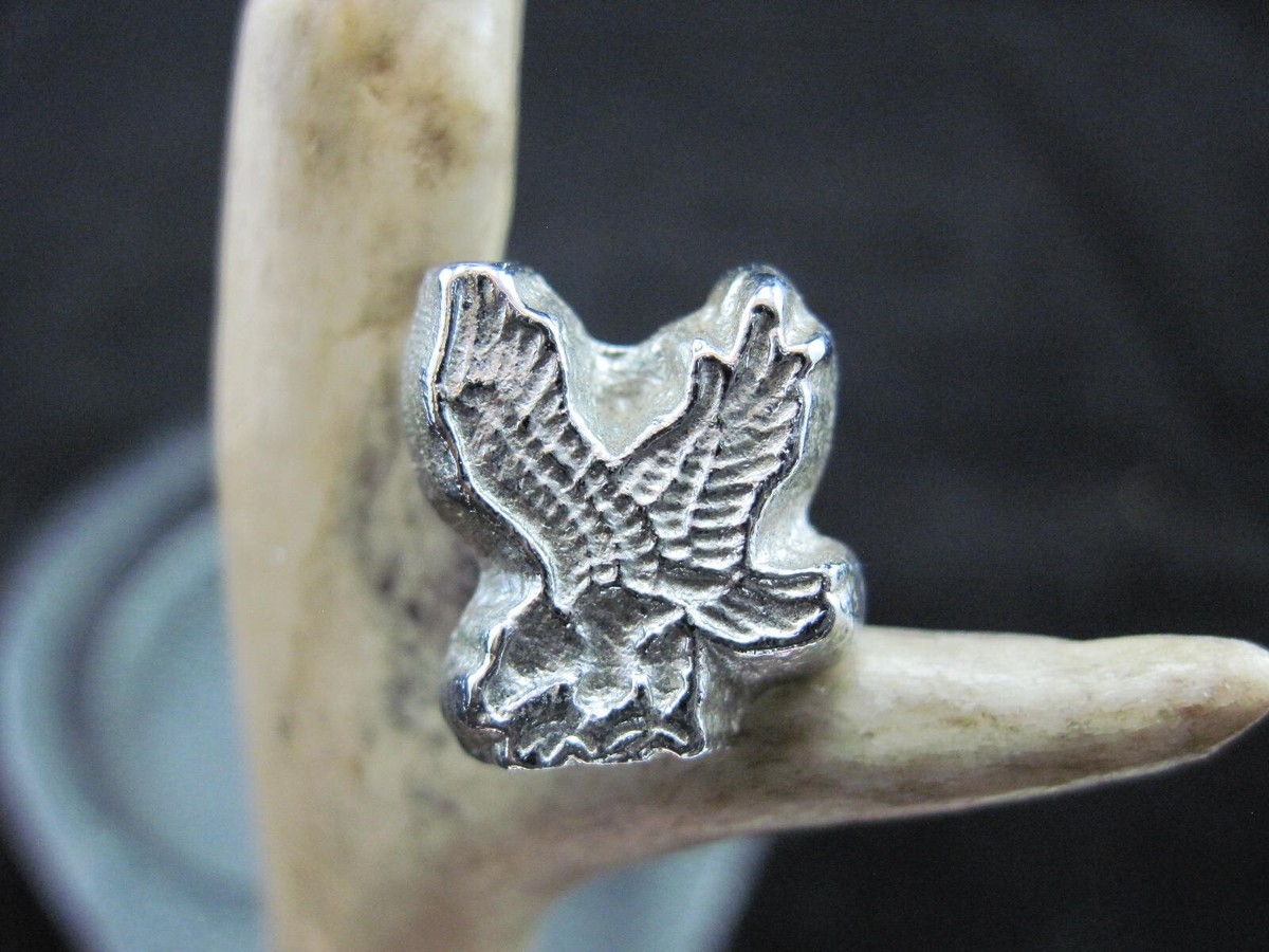 VTG Craftool USA Leathercraft Hand Stamp Z-727 Eagle -Discontinued