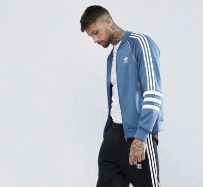 Adidas Original Authentic Track Jacket Men's Size Large DJ2857
