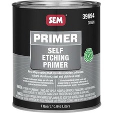 Sem 39694 Green Self Etching Auto Body Primer 1 Quart