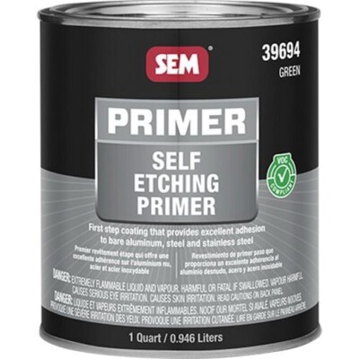 SEM 39694 GREEN Self Etching Auto Body Primer (1 Quart)