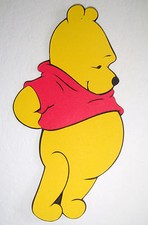Winnie The Pooh Die Cut Paper Piecing Scrapbook Embellishment