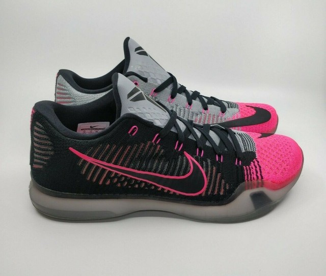 Nike Kobe X 10 Elite Low Mambacurial Black Grey Pink 747212-010 Size 13 Men for sale online | eBay