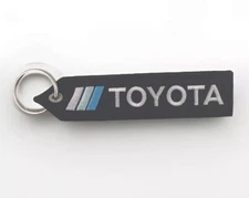 Toyota Keychain Patch Key Fob TRD Tacoma Tundra 4Runner JDM Style Tag