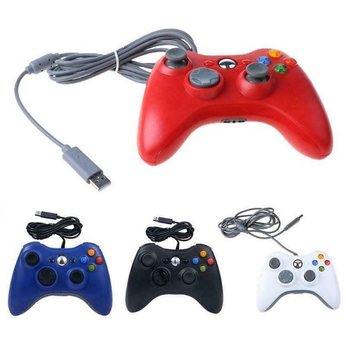 New Wired Gamepad Game Controller For Microsoft Xbox 360 Windows PC Game Console - Picture 4 of 38