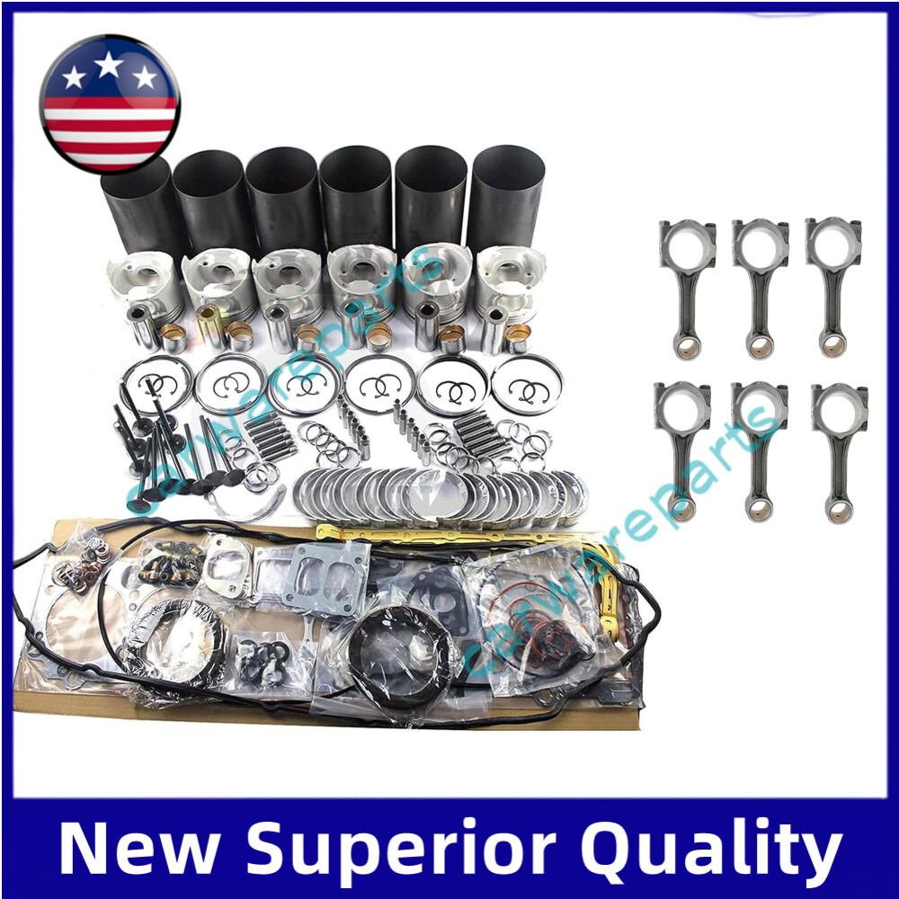 GENERATIONS - izuzu for ISUZU 6BF1 Engine Overhaul Rebuild Kit/6PCS connecting