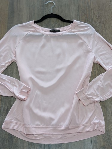 Top Banana Republic donna XS rosa maglione manica lunga tempo libero preppy - Foto 7 di 8