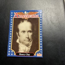 Jb15 Americana 1992 StarLine #87 Henry Clay Statesman add ship .10 cents