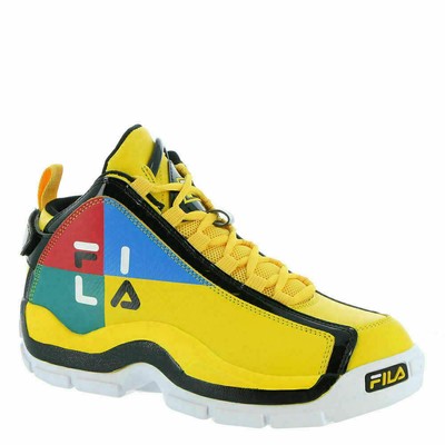 fila shoes yellow and black