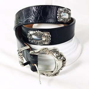 silver plated belt