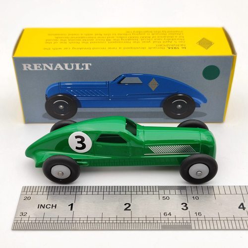 Norev 1:43 Renault Nervasport #3 1934 Diecast Model Car Limited Collection Green - Picture 2 of 6