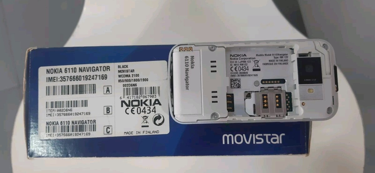 Nokia 6110 Navigator – Neuf, Débloqué, Dans Sa Boîte D'origine