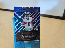 2022 Panini XR JALEN TOLBERT #LUM-JT Luminous Endorsements Blue RC Auto 01/49