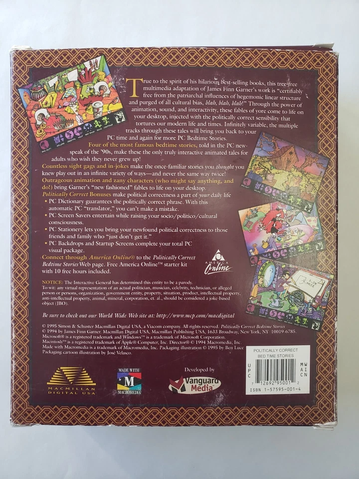 Politically Correct Bedtime Stories Cybersensitivity For Our Life & Times Box CD - Image 2 of 4