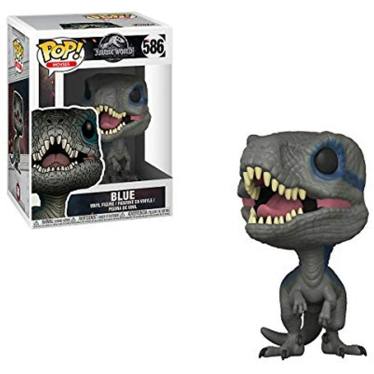新品 586 FunkoPOP ブルー ジュラシックワールド 専用クリアケース付 新品 586 FunkoPOP ブルー ジュラシックワールド 専用クリアケース付