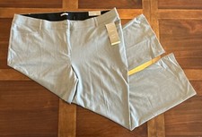 Maurices Classic Boot Dress Pants Women SZ 24W Regular Gray Mid Rise Stretch NWT