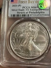 2021 P PCGS MS 69 Emergency Issue Silver Eagle ASE 1 oz .999 Fine FDOI NFC Tap