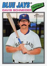2026 Topps Heritage #224 Davis Schneider