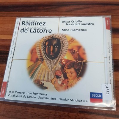 RAMIREZ / LATORRE misa criolla misa flamenca VG+/EX (CD Album, Klassik, Decca)
