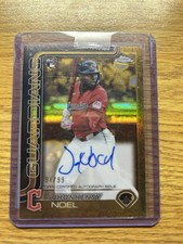 2025 Topps Gilded Jhonkensy Noel Guardians Gold Autograph /99 RC #CGA-JN