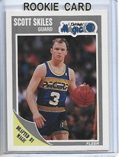 Scott Skiles 1989-90 Fleer Basketball ROOKIE Card #110-Indiana Pacers. rookie card picture