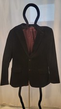 Mens Zara Black Blazer Jacket Sport Coat Size 46