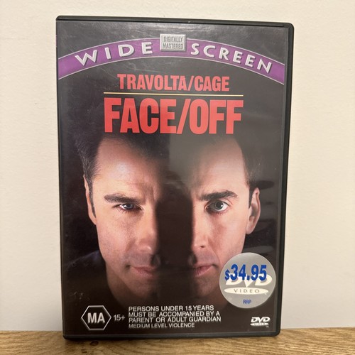 Face/Off (DVD, 1997) Region 4. Widescreen