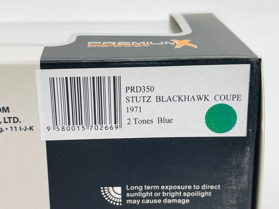 PREMIUM PRD350 STUTZ Blackhawk Coupe 1971 1.43 - Photo 4/4