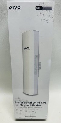 NEW AIVO Networks ANCP3005Q Professional WiFi CPE Network Bridge Indoor/Outdoor 
