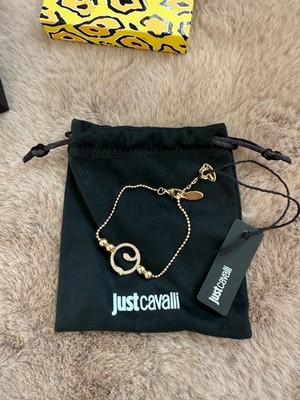 Just Cavalli Gold Tone Snake Bracelet   New with Box & Dust Bag (RRP £75)
