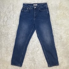 We The Free People Blue Denim Size 30 Straight Ankle Blue Jeans