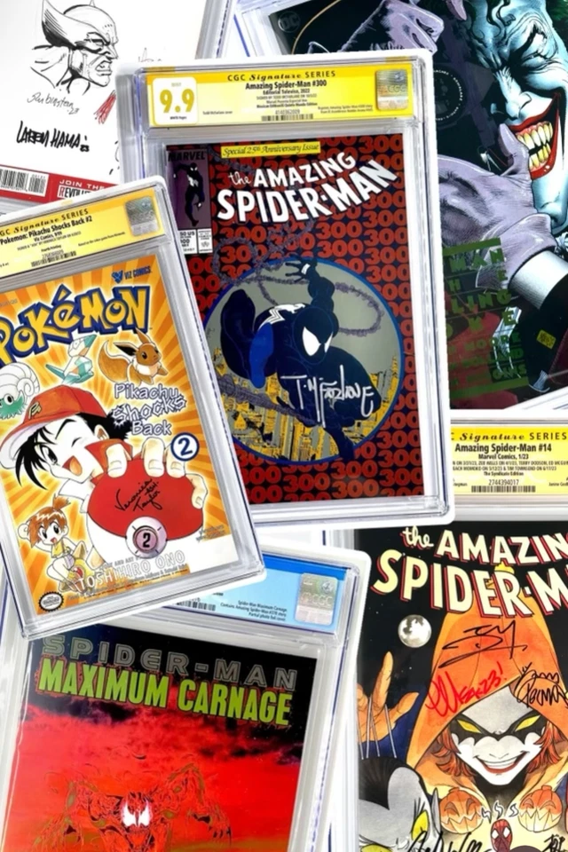 EARLY BIRD SPECIAL!! EXCLUSIVES! SIGNED BOOKS! SLABS!