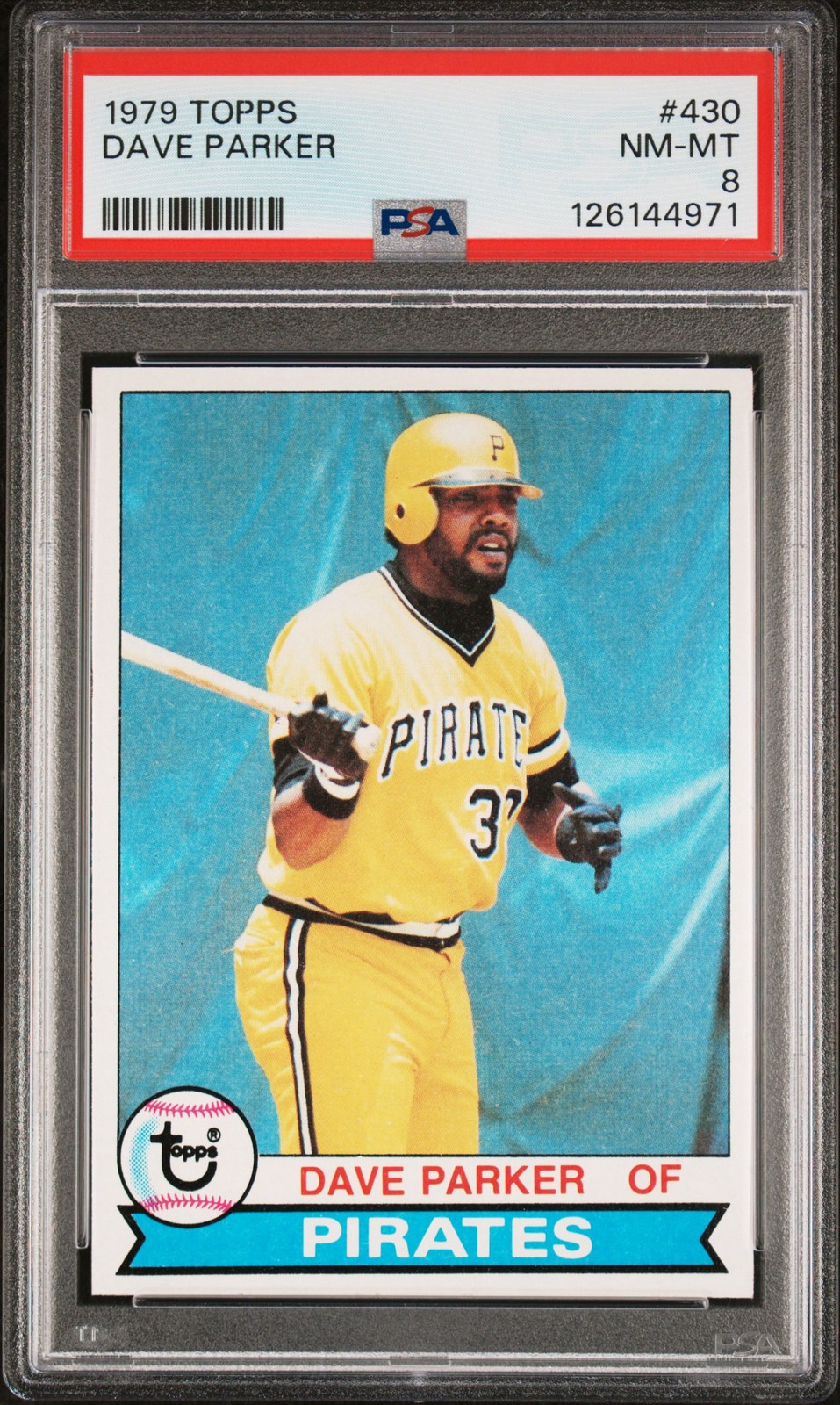 1979 TOPPS #430 DAVE PARKER PSA 8