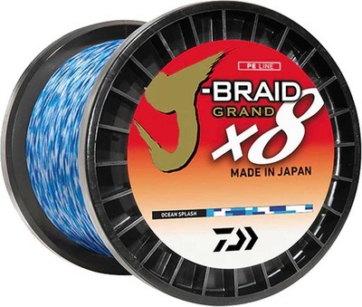 Daiwa J-Braid Grand x8 Ocean Splash Braided Line